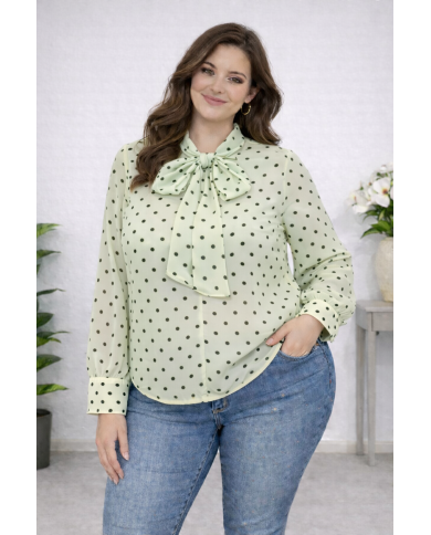 Blusa de gasa lunares talla única | Giralda Mini