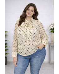 Blusa de gasa lunares talla única | Giralda Mini