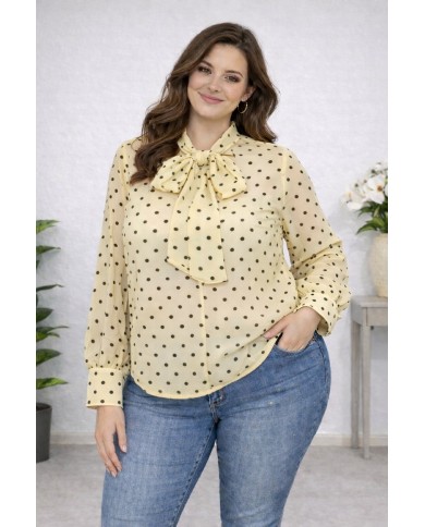 Blusa de gasa lunares talla única | Giralda Mini