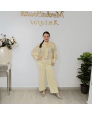 Pantalón Pata Ancha Carla - Estilo y Comodidad en Moda Femenina