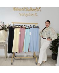 Pantalón Pata Ancha Carla - Estilo y Comodidad en Moda Femenina