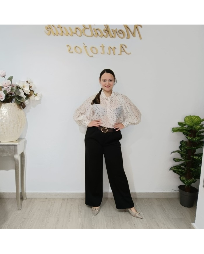 Pantalón Pata Ancha Carla - Estilo y Comodidad en Moda Femenina