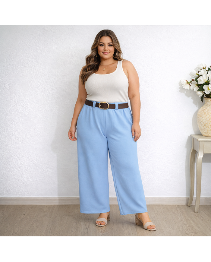 Pantalón Pata Ancha Carla - Estilo y Comodidad en Moda Femenina