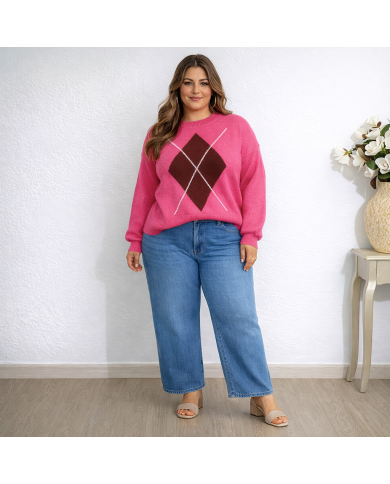 Jersey de Lana Angorina Rombo Daniela - Moda y Confort