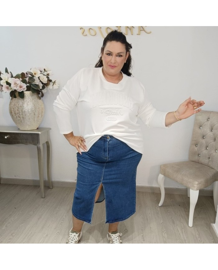 Sudadera Oversize Letras Relieve 3D | Burdeos y Más Colores | Estilo Vintage