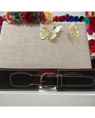 Cinturón Flamenco "Amazonas" con Hebilla - Estilo y Tradición