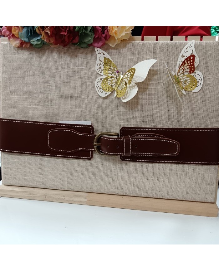 Cinturón Flamenco "Amazonas" con Hebilla - Estilo y Tradición