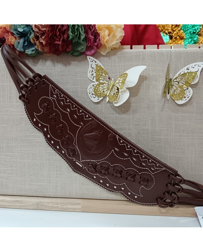 Cinturón Flamenco Corcel Trenzado - Elegancia y Tradición