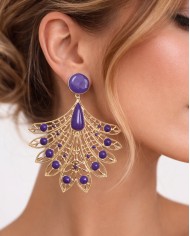 Pendiente Flamenca Mariposa - Elegancia y Tradición