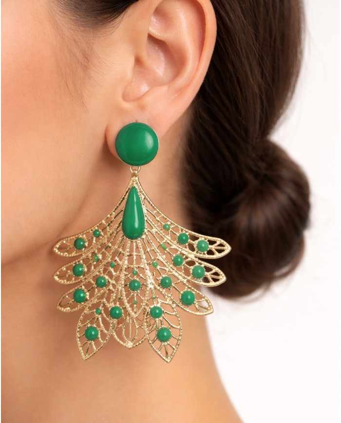 Pendiente Flamenca Mariposa - Elegancia y Tradición