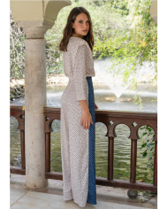 Mono Carol Elegante para Eventos – Escote Cruzado y Hombreras