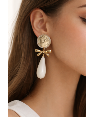 Pendiente Flamenca Coralillo - Elegancia y Tradición Flamenca