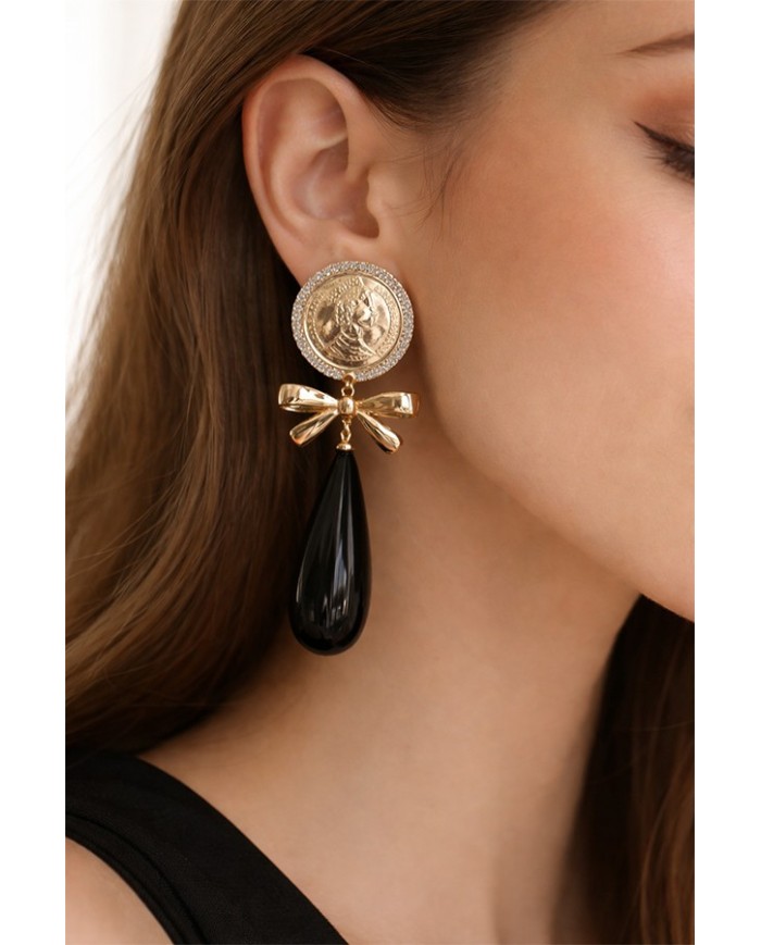 Pendiente Flamenca Coralillo - Elegancia y Tradición Flamenca