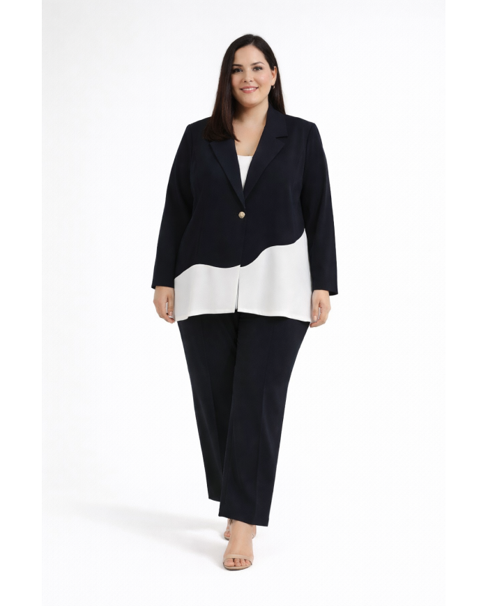 Conjunto Cres Alicrado Bicolor - Elegancia y Estilo