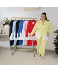 Conjunto Cres Alicrado Bicolor - Elegancia y Estilo