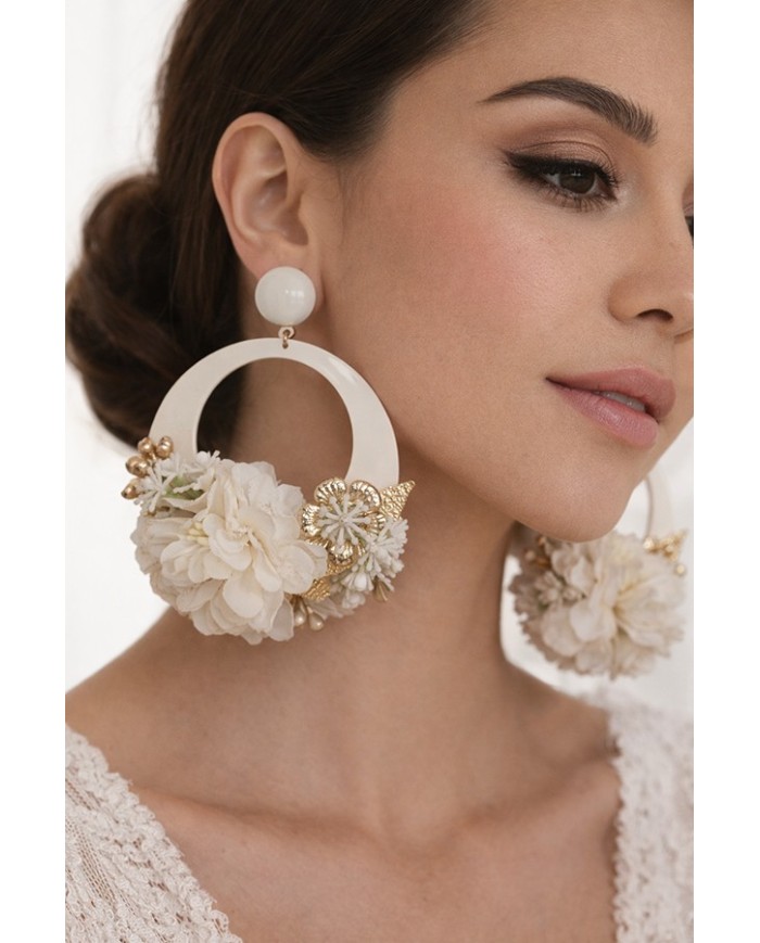 Pendiente Flamenca Dulce - Elegancia y Tradición Andaluza