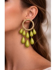 Pendientes Flamenca Saturno - Elegancia y Estilo Celestial