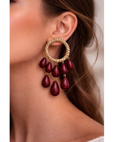 Pendientes Flamenca Saturno - Elegancia y Estilo Celestial