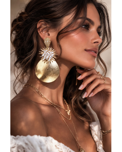 Pendientes Flamencos Canarias - Elegancia Tradicional