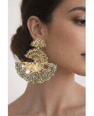 Pendiente Flamenca Giraldillo - Elegancia Sevillana