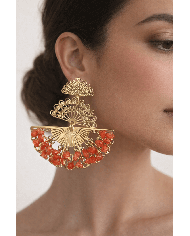 Pendiente Flamenca Giraldillo - Elegancia Sevillana