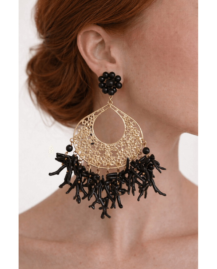 Pendientes Flamenca Arrecife - Elegancia y Tradición en Cada Detalle