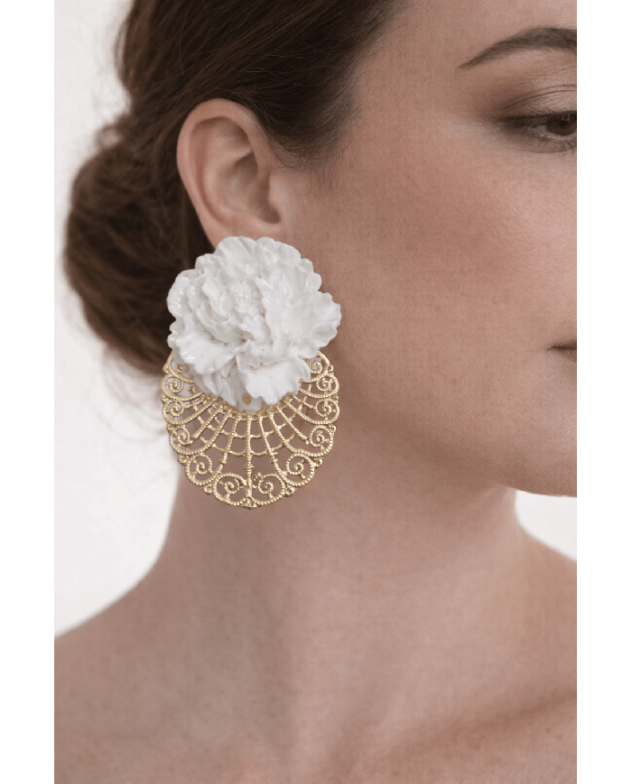 Pendientes Flamenca La Palma - Elegancia y Tradición Flamenca