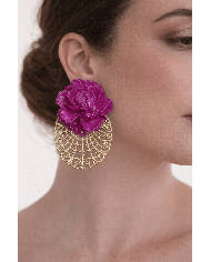 Pendientes Flamenca La Palma - Elegancia y Tradición Flamenca