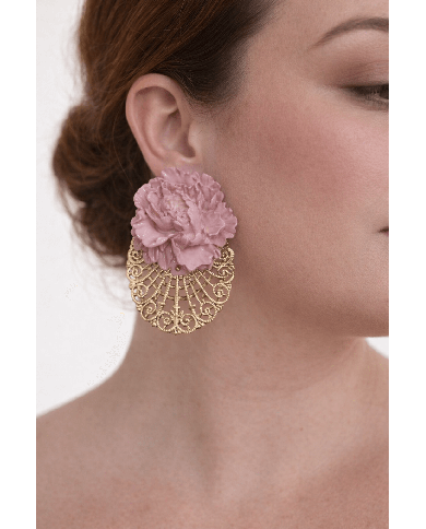 Pendientes Flamenca La Palma - Elegancia y Tradición Flamenca