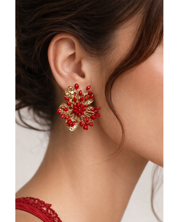 Pendiente Flamenca Tenerife - Elegancia y Tradición en Joyería