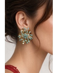 Pendiente Flamenca Tenerife - Elegancia y Tradición en Joyería