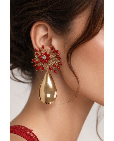 Pendiente Flamenca Estambres | Elegancia y Tradición en Joyería