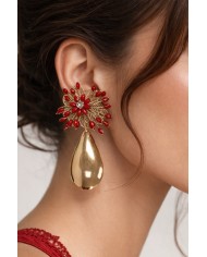 Pendiente Flamenca Estambres | Elegancia y Tradición en Joyería