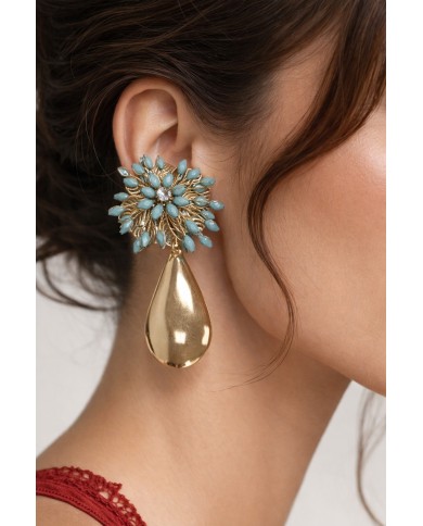 Pendiente Flamenca Estambres | Elegancia y Tradición en Joyería