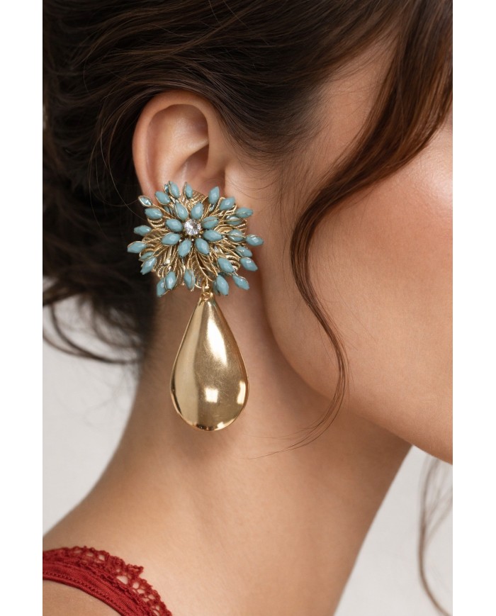 Pendiente Flamenca Estambres | Elegancia y Tradición en Joyería