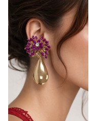 Pendiente Flamenca Estambres | Elegancia y Tradición en Joyería