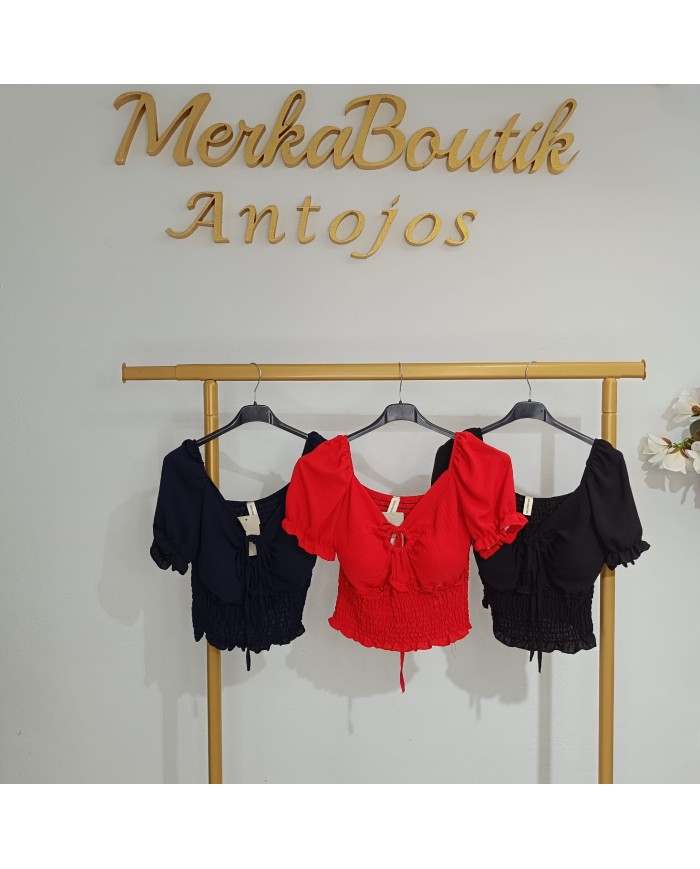 TOP CRESPON LUCY - Elegancia y Estilo Moderno