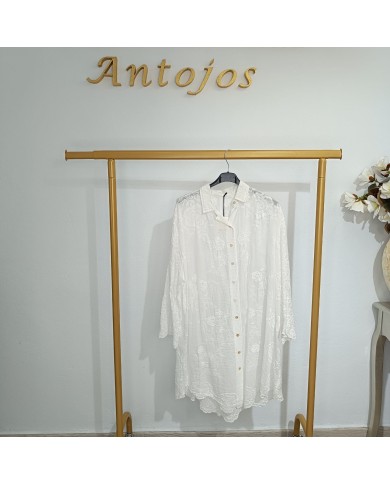 Camisa Larga de Algodón Jalisco - Estilo y Comodidad