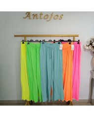 Pantalón Bambula Curvy Fluor - Moda y Comodidad