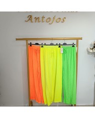 Pantalón Bambula Mini Fluor - Estilo y Comodidad en Color Vibrante