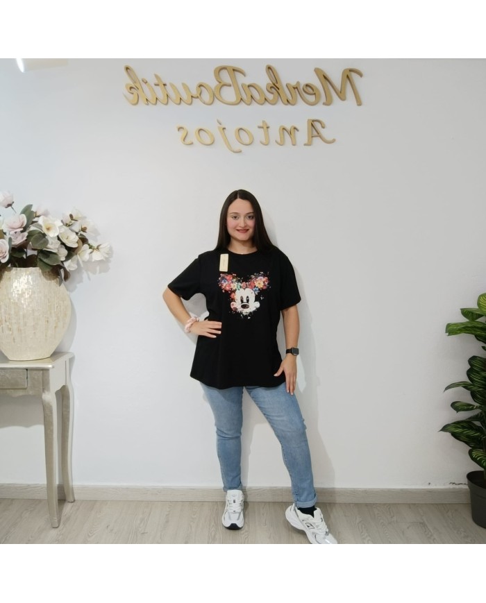 Camiseta MIKI Algodón Ilusionado - Estilo y Comodidad