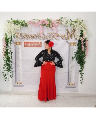 Compra Camisa Flamenca Mila Lunar - Estilo y Elegancia