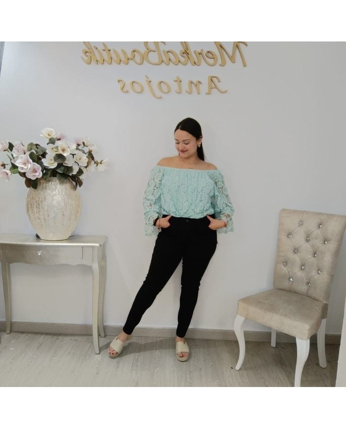 **Pantalón Vaquero Negro Nueva York