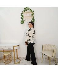 Conjunto pantalón crespón Granada elegante | Moda curvy mujer