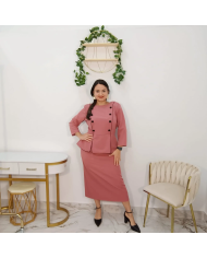 Vestido Midi Azafata Elegante Mujer | Merkaboutik