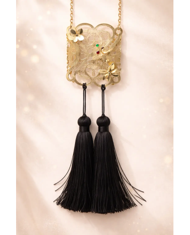 Cuelga Abanicos Flamenco con Flecos | Merkaboutik