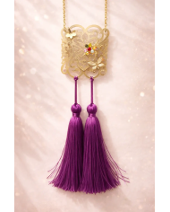 Cuelga Abanicos Flamenco con Flecos | Merkaboutik