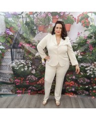 Conjunto Zeus blazer y pantalón elegante mujer | Merkaboutik