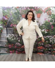 Conjunto Zeus blazer y pantalón elegante mujer | Merkaboutik