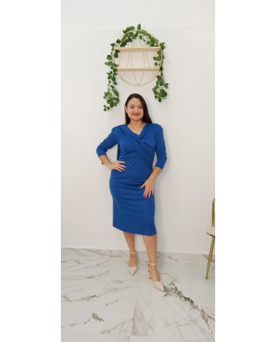 Vestido Punto Frío Isabella | Vestido midi elegante y favorecedor